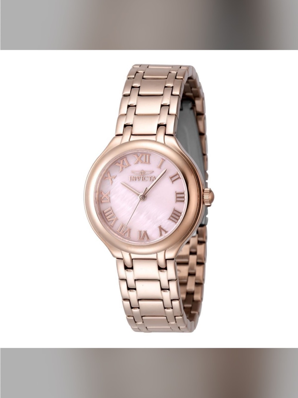 Invicta Wildflower Women's Watch w/ Mother of Pearl Dial - 32mm, Rose Gold-4823